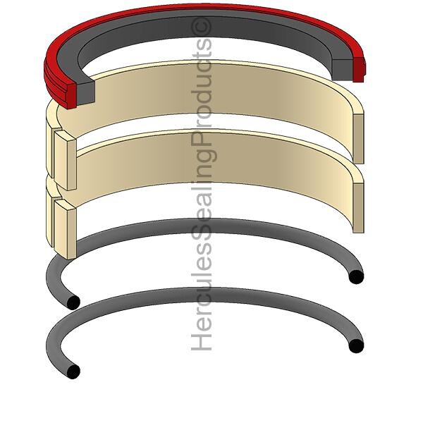 Vickers - After Market Parts Hydraulic Cylinder Repair Kit- I-PK-N-N-10-7.000 6633N-TZMU - main